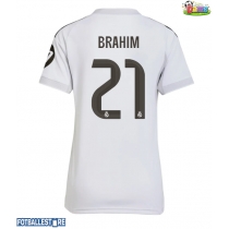 Real Madrid Brahim Diaz #21 Hjemmedrakt Dame 2025-26 Kortermet